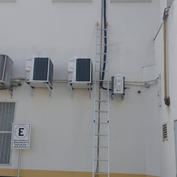 Instalação em prédio comercial